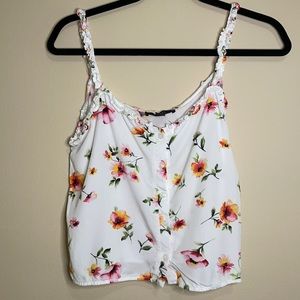 Floral tank top